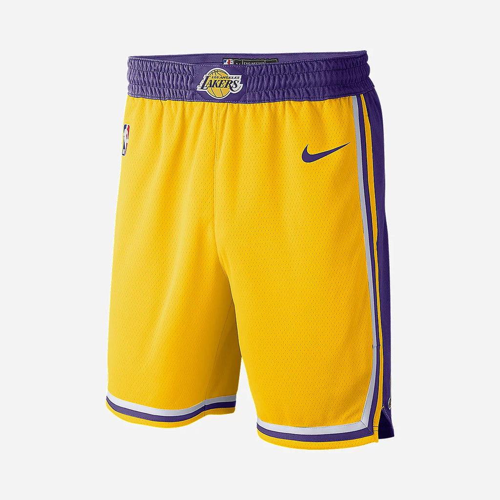 Short Los Angeles Lakers jaune – Nike NBA Swingman Icon Edition