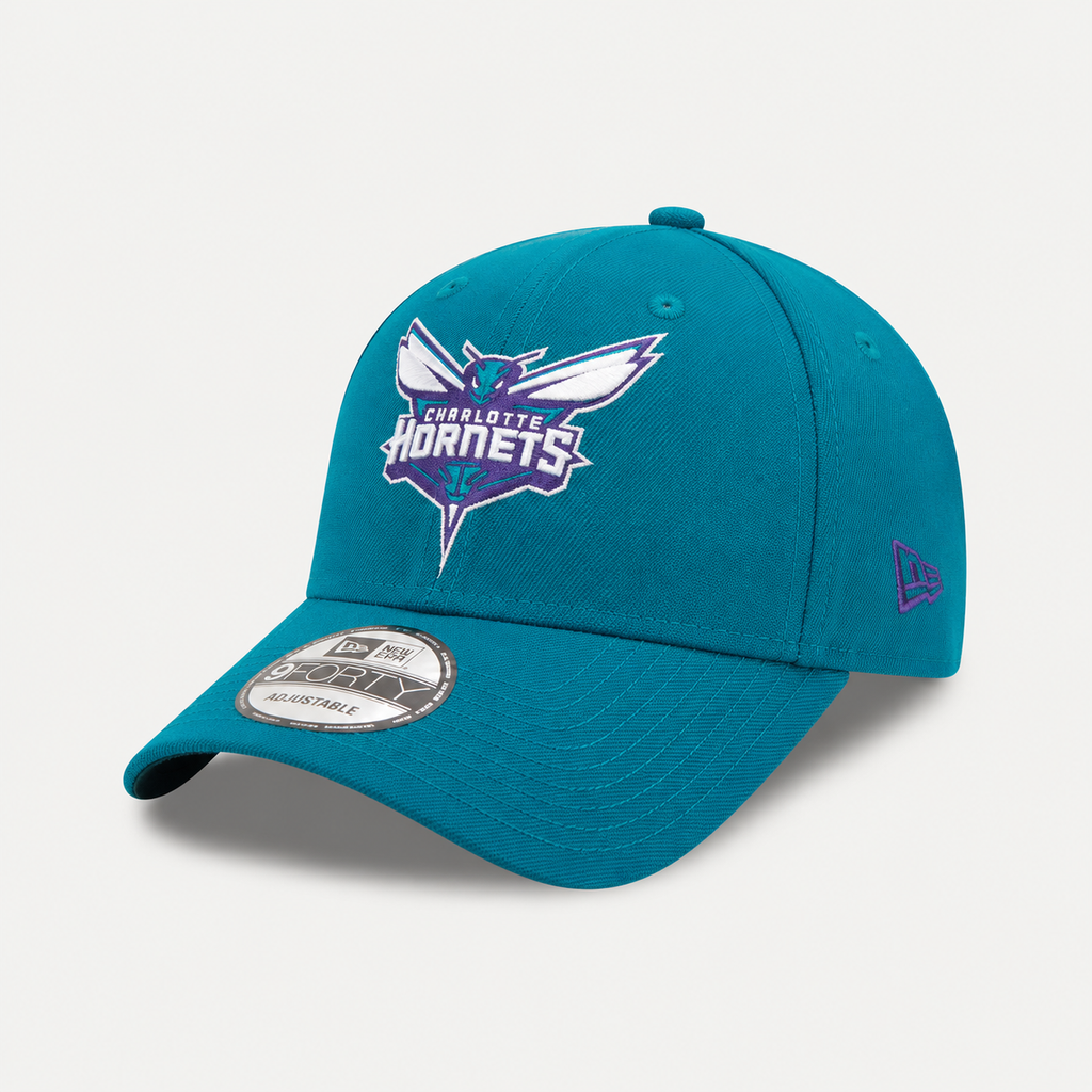 Casquette Charlotte Hornets turquoise New Era 9FORTY