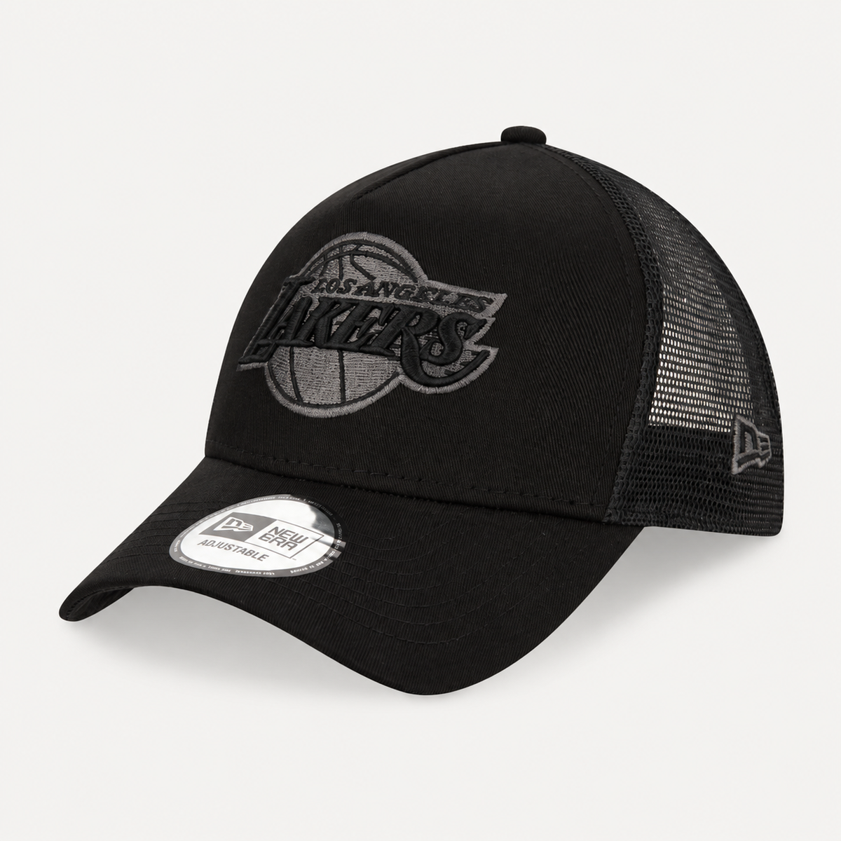 Casquette Los Angeles Lakers Tonal — New Era 9FORTY A-Frame Trucker, Noir