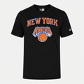 T-shirt New York Knicks — New Era NBA Logo, Noir