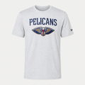 T-shirt New Orleans Pelicans — New Era NBA Logo, Gris