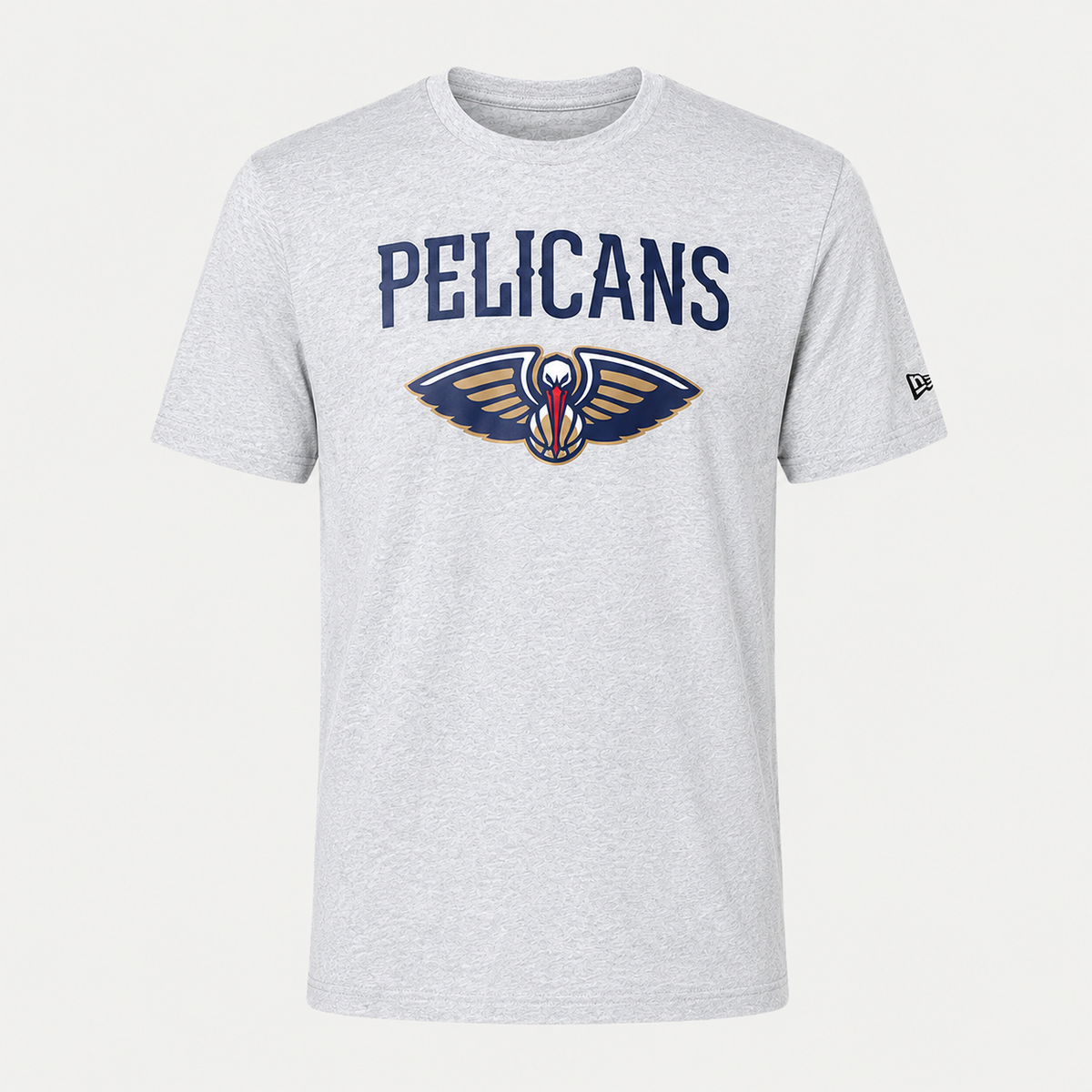 T-shirt New Orleans Pelicans — New Era NBA Logo, Gris
