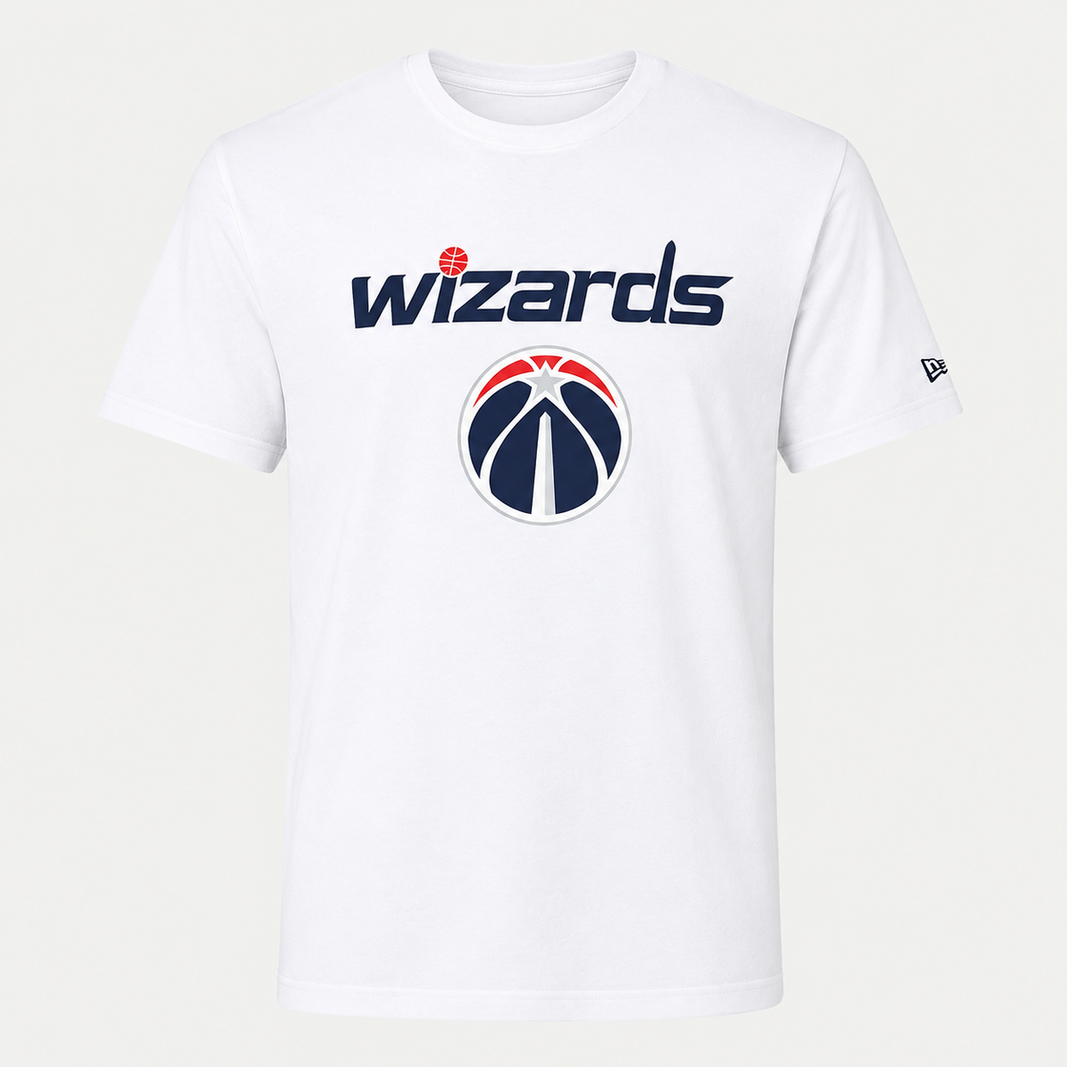 T-shirt Washington Wizards — New Era NBA Logo, Blanc