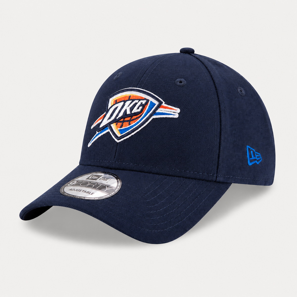 Casquette Oklahoma City Thunder — New Era 9FORTY The League, Bleu marine