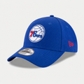 Casquette Philadelphia 76ers — New Era 9FORTY The League, Bleu