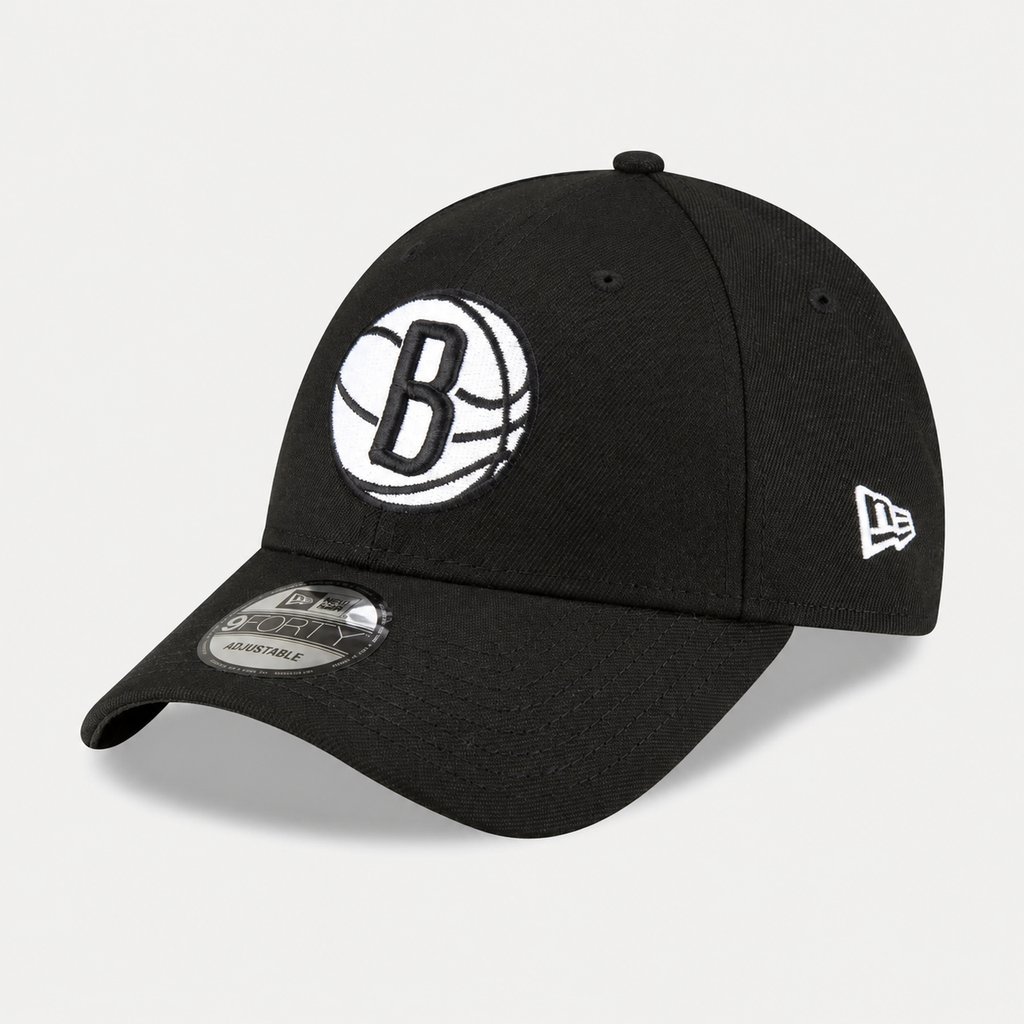 Casquette Brooklyn Nets noire New Era 9FORTY