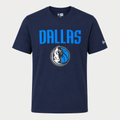 T-shirt Dallas Mavericks — New Era NBA Regular, Bleu marine