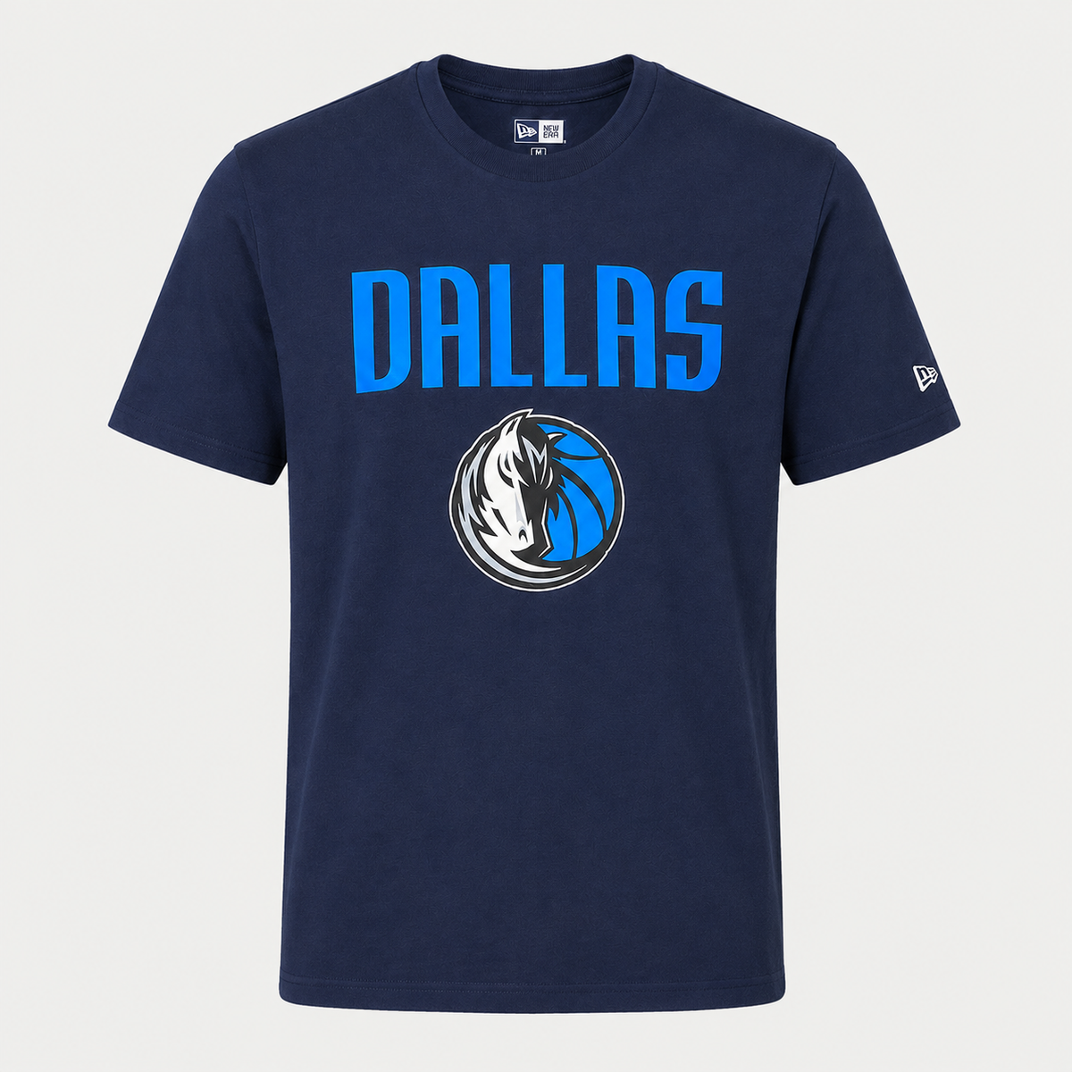 T-shirt Dallas Mavericks — New Era NBA Regular, Bleu marine