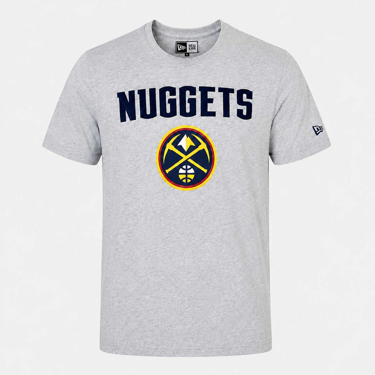 T-shirt Denver Nuggets — New Era NBA Logo, Gris