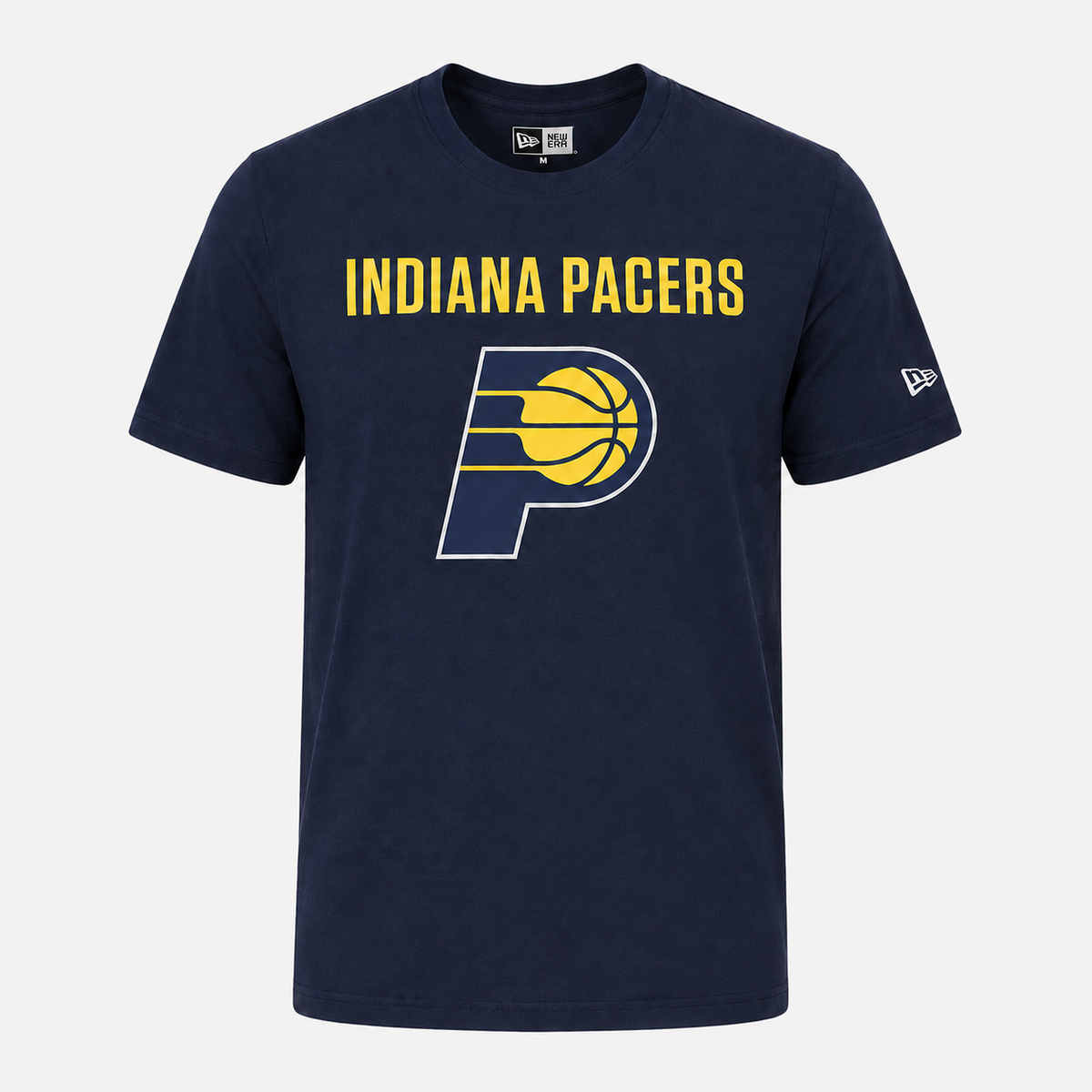 T-shirt Indiana Pacers — New Era NBA Logo, Bleu Marine