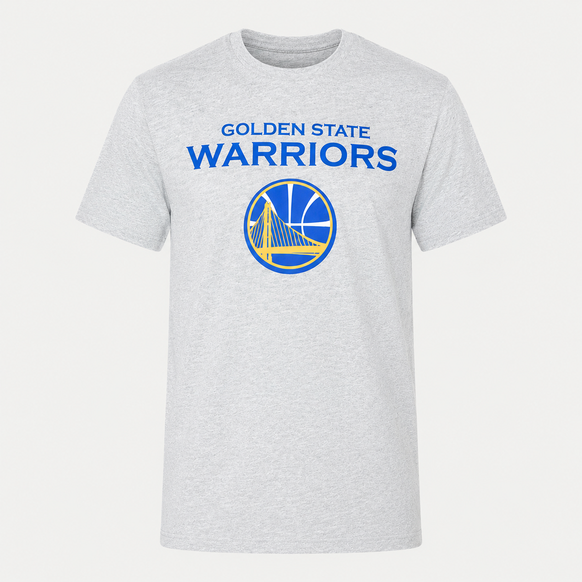 T-shirt Golden State Warriors — New Era NBA Logo, Gris