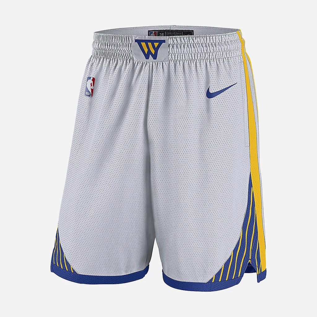 Short Golden State Warriors blanc – Nike NBA Swingman