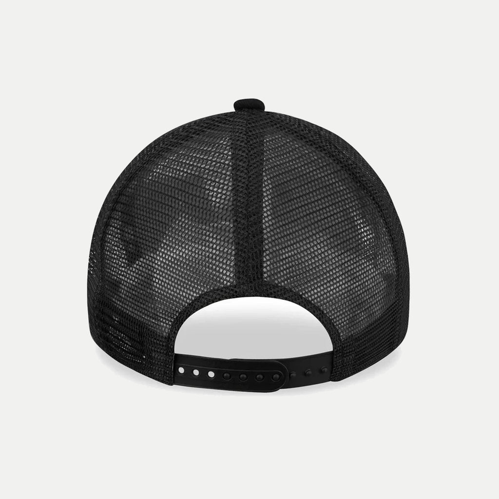 Casquette Chicago Bulls Tonal — New Era 9FORTY A-Frame Trucker, Noir