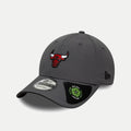 Casquette Chicago Bulls — New Era 9FORTY Recycled, Anthracite
