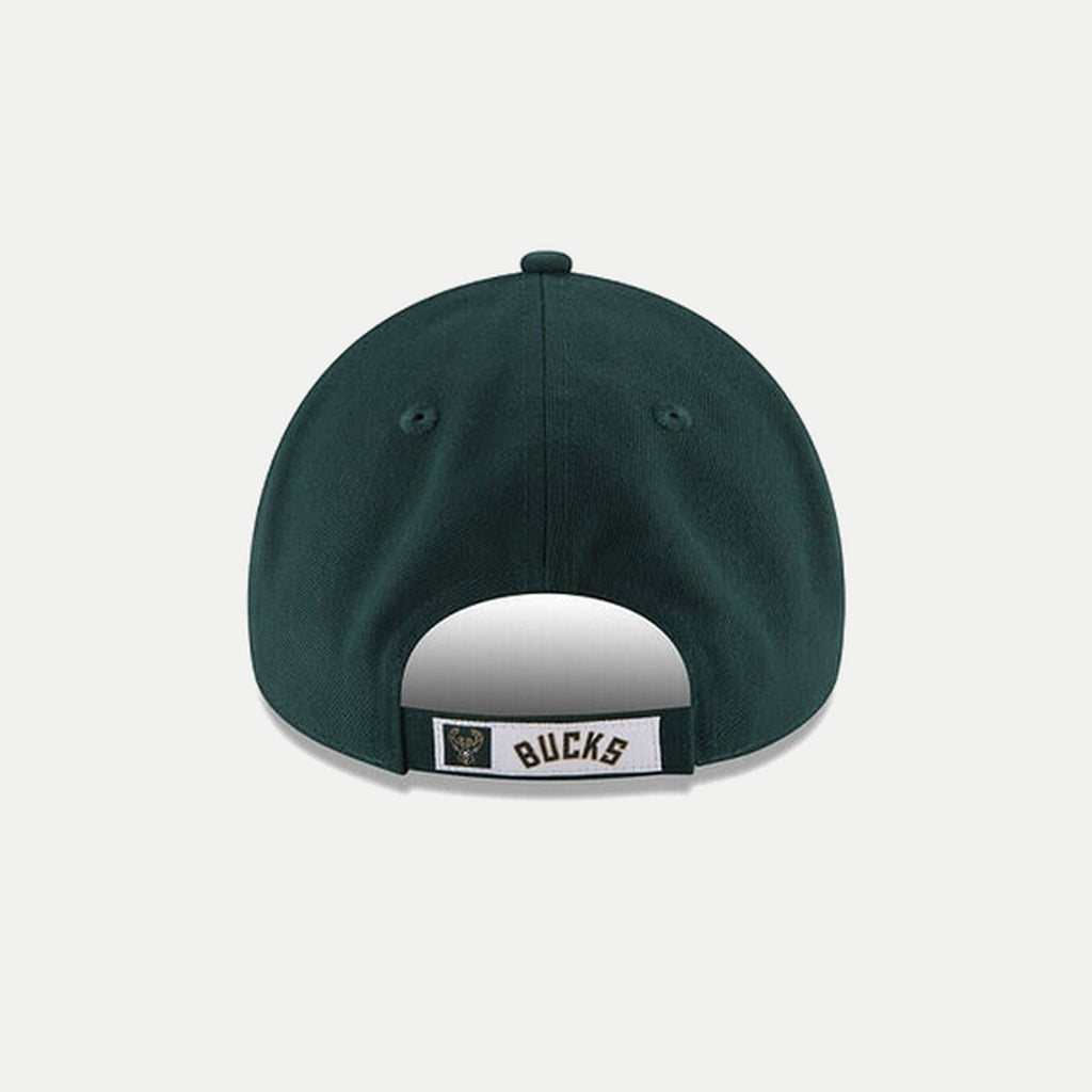 Casquette Milwaukee Bucks — New Era 9FORTY The League, Vert foncé