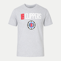 T-shirt LA Clippers — New Era NBA Logo, Gris