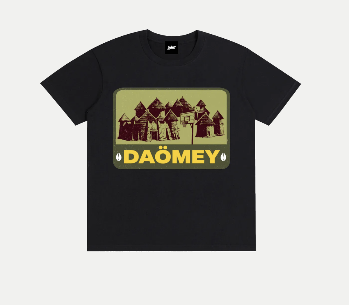 T-shirt Héritage noir – DAÖMEY