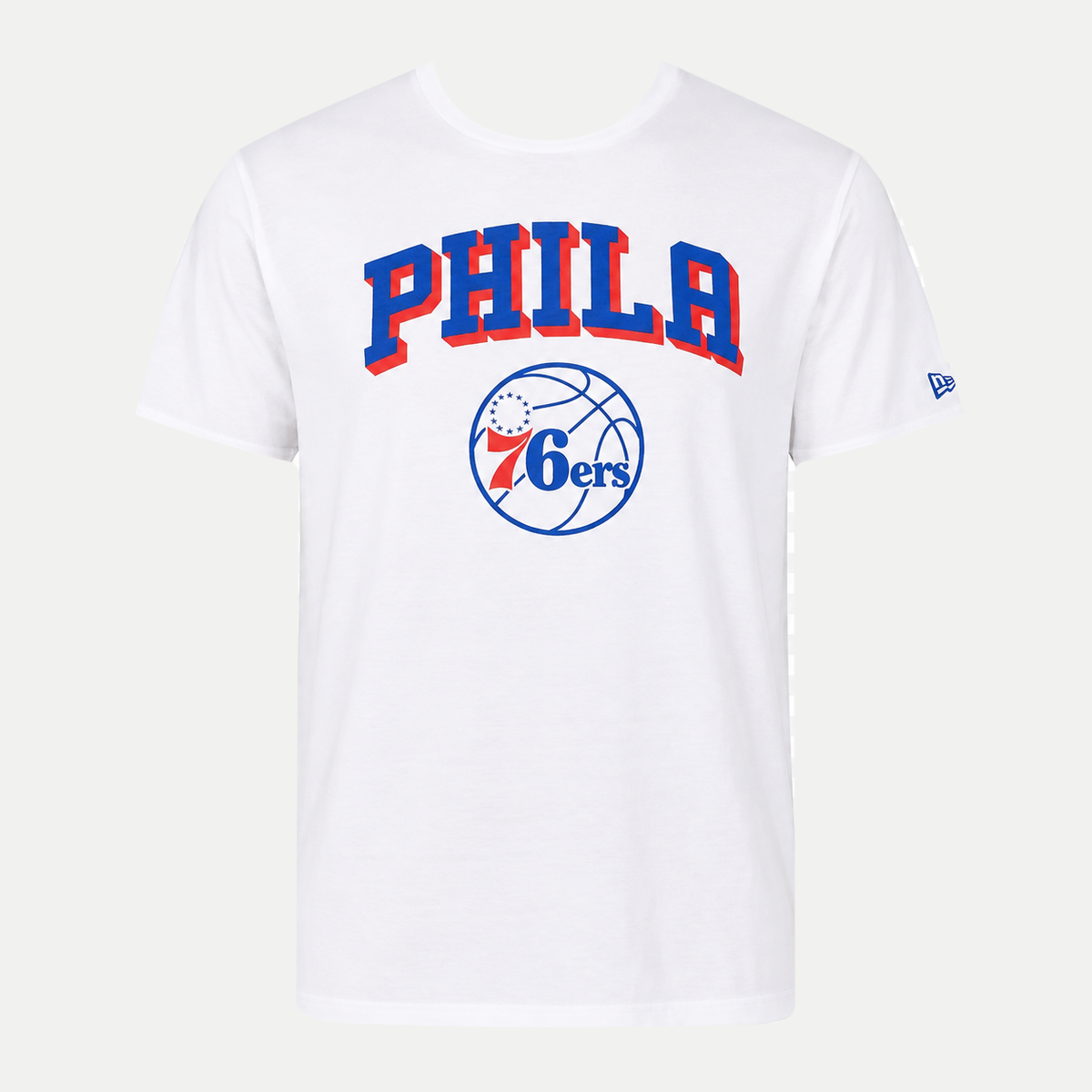 T-shirt Philadelphia 76ers — New Era, Blanc