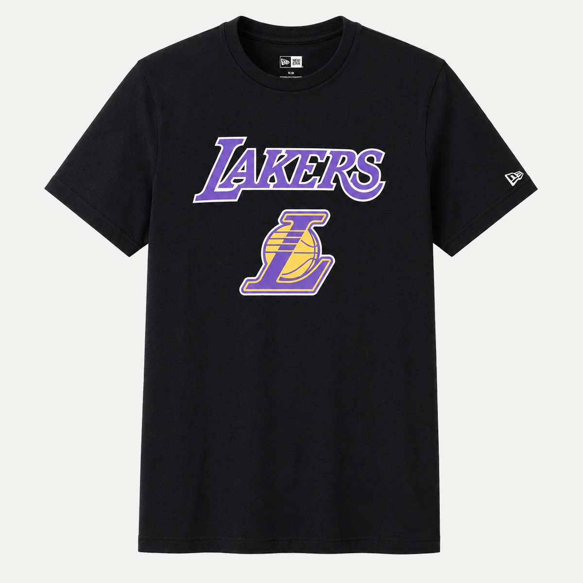T-shirt Los Angeles Lakers Purple & Gold — New Era, Noir