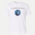 T-shirt Minnesota Timberwolves — New Era, Blanc