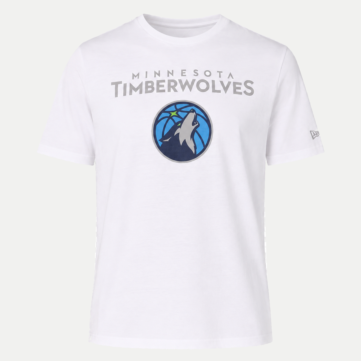 T-shirt Minnesota Timberwolves — New Era, Blanc